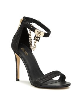 MICHAEL Michael Kors MICHAEL Michael Kors Sandały Hamilton Heeled Sandal 40F3HAHS1E Czarny