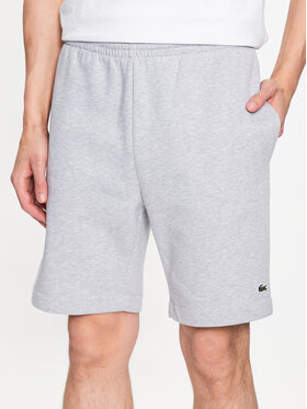 Lacoste Lacoste Sportovní kraťasy GH9627 Šedá Regular Fit