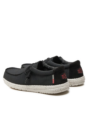 Hey Dude Mokasini Wally Sport Mesh 40403-066 Črna