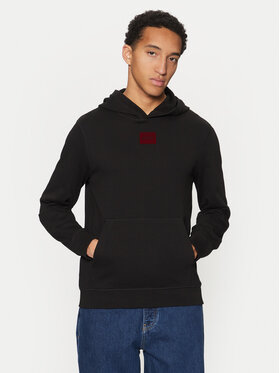 HUGO Hugo Pulóver Daratscho_V 50496697 Fekete Regular Fit