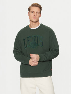 Levi's® Levi's® Džemperis ar kapuci Graphic 38712-0443 Zaļš Relaxed Fit