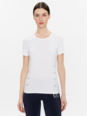 EA7 Emporio Armani EA7 Emporio Armani T-Shirt 3RTT08 TJDZZ 1100 Bílá Regular Fit