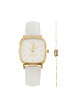 U.S. Polo Assn. U.S. Polo Assn. Set sata i narukvice Keira USP6396TW Bijela