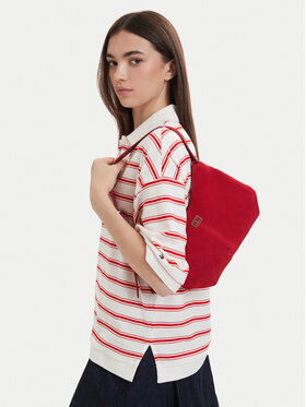 Tommy Jeans Tommy Jeans Τσάντα Tjw Slouchy Suede Shoulder Bag AW0AW18859 Κόκκινο