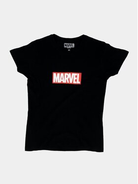 Marvel Marvel T-Shirt 96174 Czarny Regular Fit