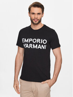 Emporio Armani Emporio Armani Tricou 211831 3R479 00020 Negru Regular Fit