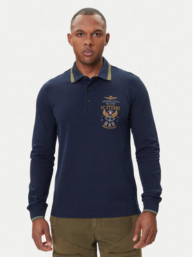 Aeronautica Militare Aeronautica Militare Polo 252PO1896UP00173 Tamnoplava Regular Fit