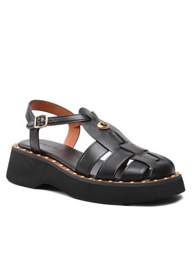 Coach Coach Sandale Vivienne Leather CK033 Crna