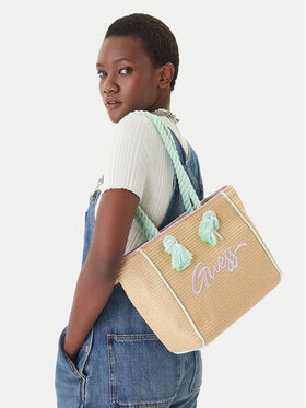 Guess Guess Ročna torba J6GZ20 WO680 Rjava