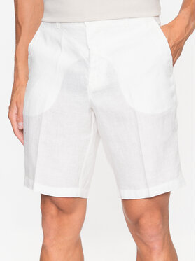 United Colors Of Benetton United Colors Of Benetton Šortky z materiálu 4AGH59548 Écru Regular Fit