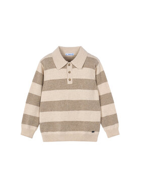 Mayoral Mayoral Sweter 4122 Beżowy Regular Fit
