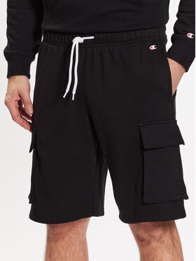 Champion Champion Szorty sportowe 218713 Czarny Custom Fit