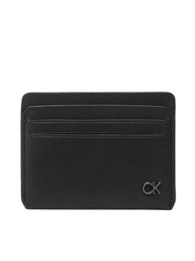 Calvin Klein Calvin Klein Etui na karty kredytowe Ck Clean Pq Cardholder 6Cc K50K510288 Czarny