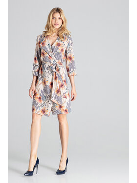 FIGL FIGL Sukienka codzienna M680 Kolorowy Regular Fit