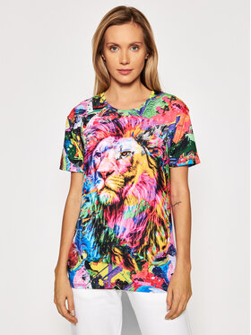 Mr. GUGU & Miss GO Mr. GUGU & Miss GO T-Shirt Unisex Colorful Lion Barevná Regular Fit