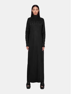MADE BY SOCIETY MADE BY SOCIETY Sukienka codzienna PULSE - D27836 Czarny Basic Fit