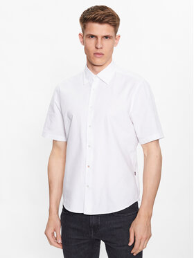 Boss Boss Košeľa 50489351 Biela Regular Fit
