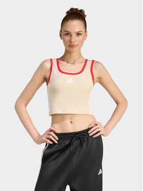 adidas adidas Top STADIUM TANK Fioletowy jasny Slim Fit