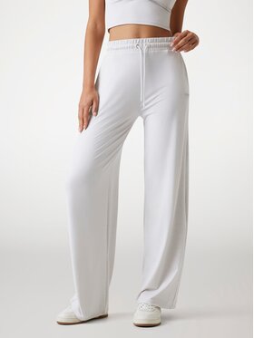 Guess Guess Spodnie materiałowe 177279 Beżowy Slim Fit