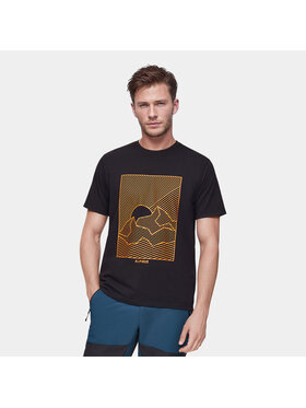 Alpinus Alpinus T-Shirt Kulin Czarny Regular Fit