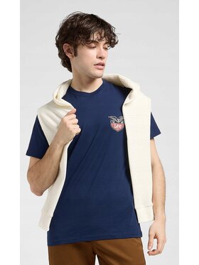 Lee Lee T-Shirt Graphic Tee Niebieski Regular Fit