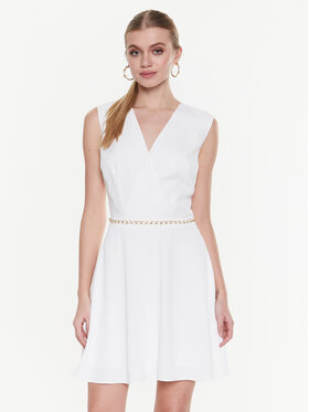 Marciano Guess Marciano Guess Sukienka codzienna Nausica 3GGK33 9630Z Biały Regular Fit
