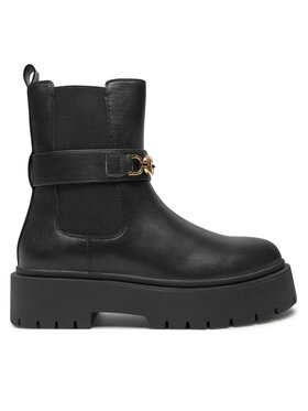 TWINSET TWINSET Kotníková obuv s elastickým prvkem 242TCP064 Černá