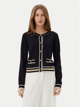 ARTIGLI ARTIGLI Cardigan ACMA001909 Negru Regular Fit