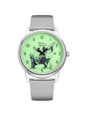 Pierre Ricaud Pierre Ricaud Zegarek P97234.512OWNQ Srebrny