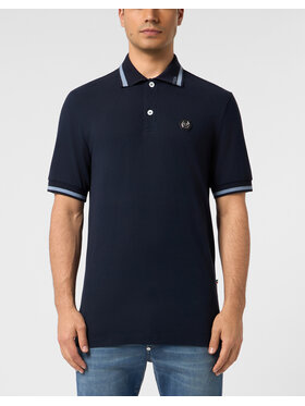 PHILIPP PLEIN PHILIPP PLEIN Polokošile 31372 Tmavomodrá Slim Fit