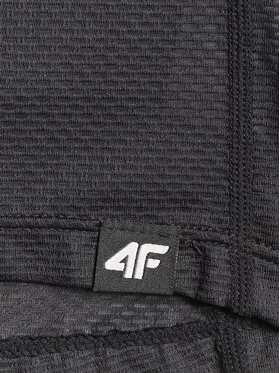 4F 4F Koszulka rowerowa ALTERNATIVE PATH Czarny Slim Fit