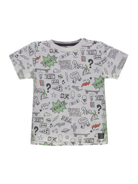 Kanz Kanz T-Shirt 1833641-0003 Kolorowy Basic Fit