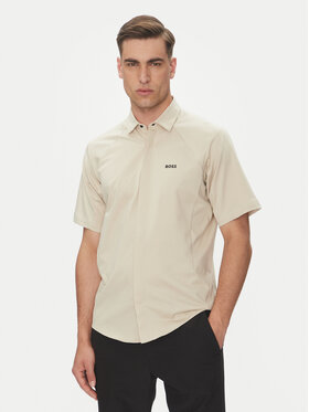 BOSS BOSS Koszula Excurse 50540196 Beżowy Regular Fit
