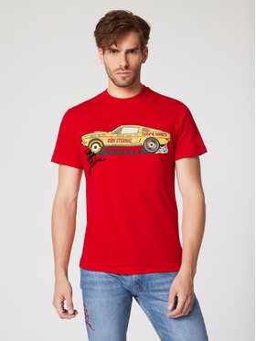Rage Age Rage Age Тишърт Mark Червен Regular Fit