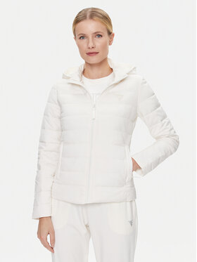 Guess Guess Пухено яке Diann V4RL03 WF3X0 Бял Regular Fit