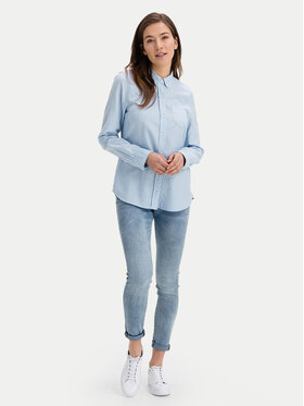 Gap Srajca 269247-00 Modra Regular Fit