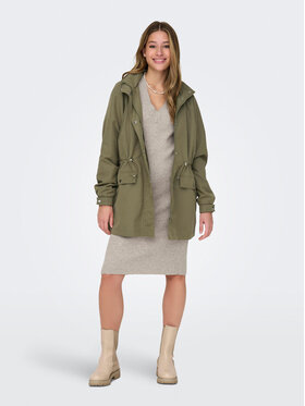 JDY Parka New Hazel 15311863 Zelena Regular Fit