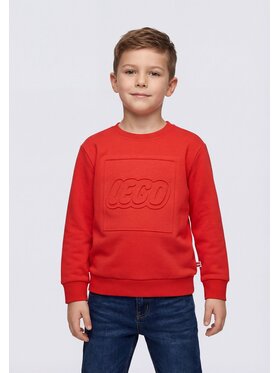 LEGO LEGO Bluza Sky100 Czerwony Regular Fit