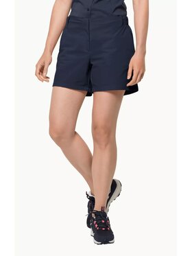 Jack Wolfskin Jack Wolfskin Szorty 1507391_1010 Granatowy Regular Fit