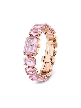 Swarovski Swarovski Zegarek Kryształowy zegarek Millenia 5630837 Różowy
