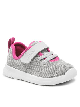 Clarks Clarks Sneakersy Ath Weave T. 261661036 Szary