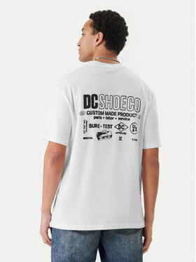 DC Shoes DC Shoes T-shirt Made Custom EDYZT04368 Bijela Regular Fit