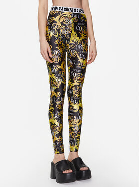 Versace Jeans Couture Versace Jeans Couture Leggings 74HAC101 Noir Slim Fit