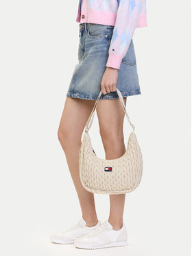 Tommy Jeans Tommy Jeans Handtasche Tjw Urban Quilted AW0AW17546 Beige