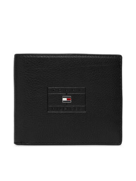 Tommy Hilfiger Tommy Hilfiger Geldbörse Th Casual Flag Cc And Coin AM0AM14255 Schwarz