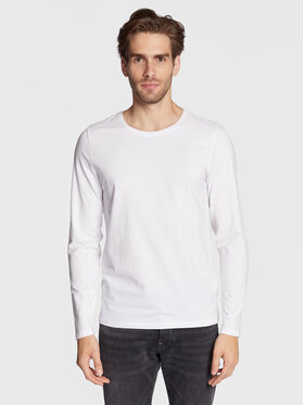 Casual Friday Casual Friday Longsleeve Theo 20503726 Bianco Slim Fit