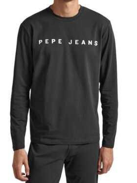 Pepe Jeans Pepe Jeans T-Shirt PMU20005 999 Czarny Regular Fit