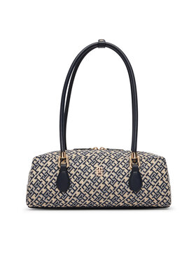 Tommy Hilfiger Tommy Hilfiger Soma Th Grace Shoulder Bag Jacquard AW0AW18752 Zils