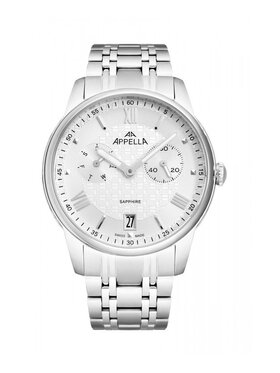 Appella Appella Zegarek L70008.5163QF Srebrny
