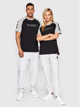 Hummel Hummel T-Shirt Unisex Legacy Blocked 212873 Černá Regular Fit